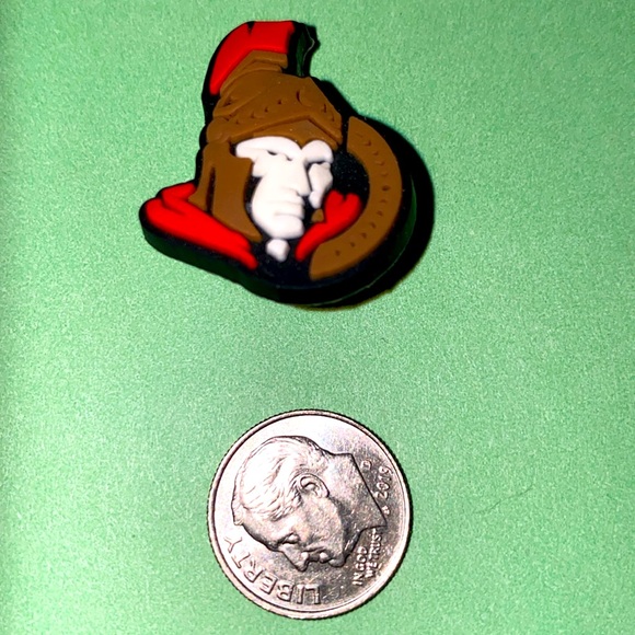 (10 for $15) Ottawa Senators Canada Hockey 🏒 Crocs Shoe Charms - Picture 1 of 1